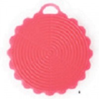 A Silicone Sponge Household Clean Handle Silicone Sp, Dish Washing Silicone Sponge Scouring Pad